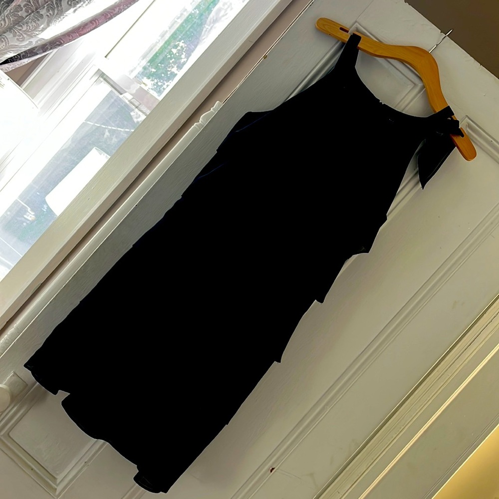 Black cocktail dress